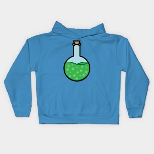 DIY Single Green Potion or Poison for Tabletop Board Games (Style 3) Kids Hoodie